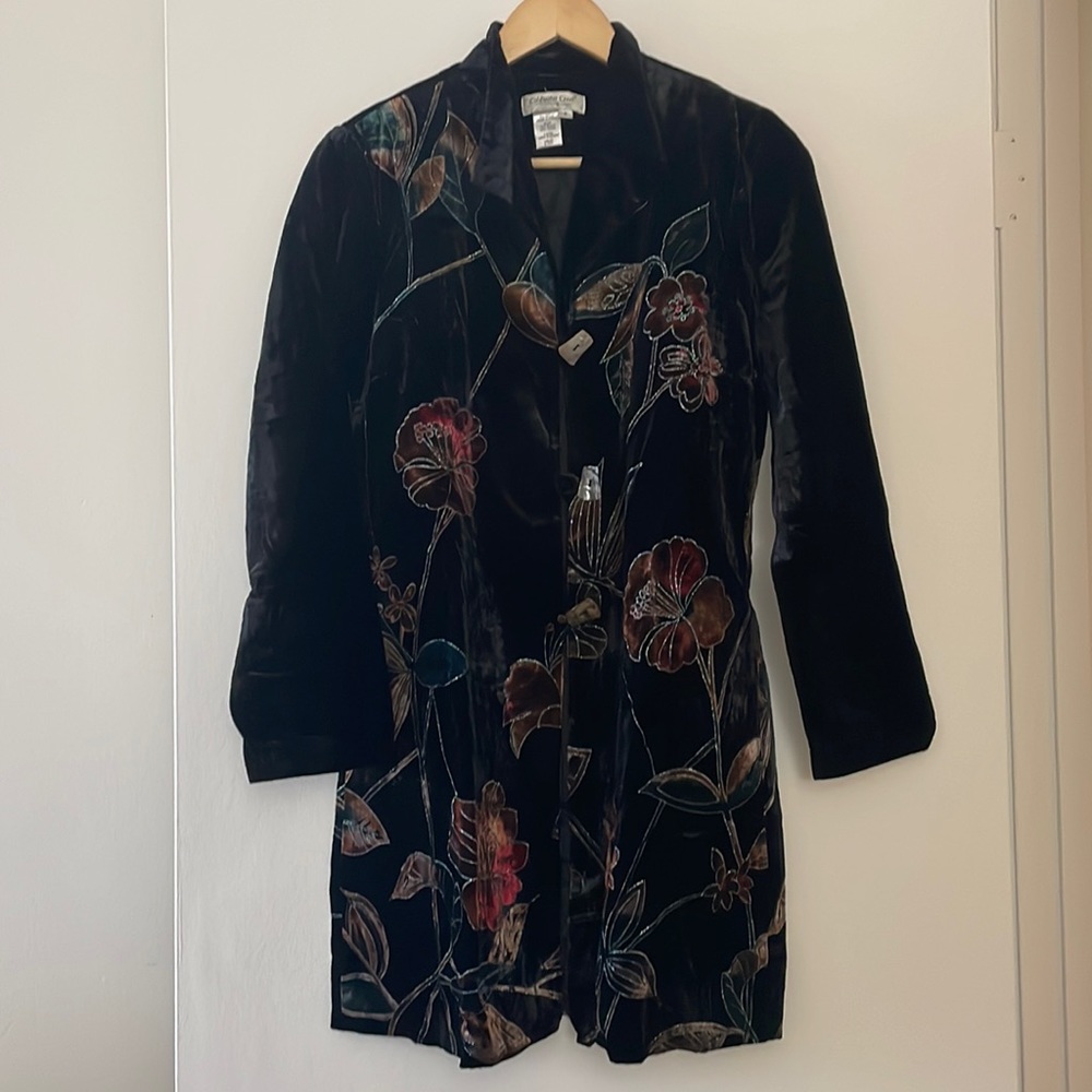 Coldwater Creek Black Coat (NWOT)